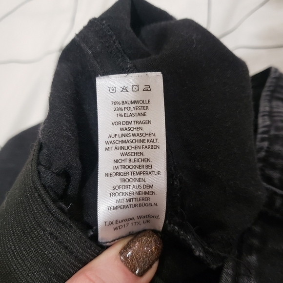 Jones New York Elastic Waist Black Jegging Jeans Size 6 - Picture 6 of 13